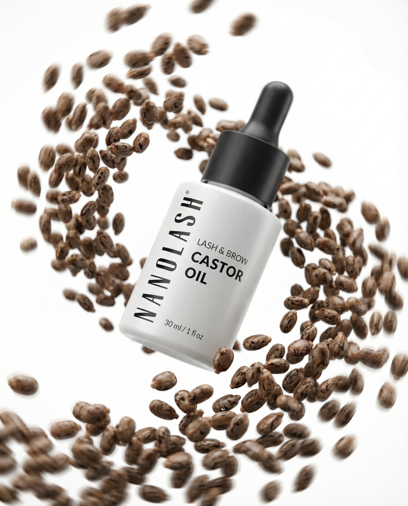 koudgeperste castorolie nanolash